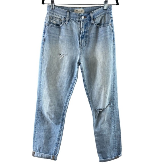 Madewell Light Blue Ankle & Cropped Jeans - Picture 1 of 13